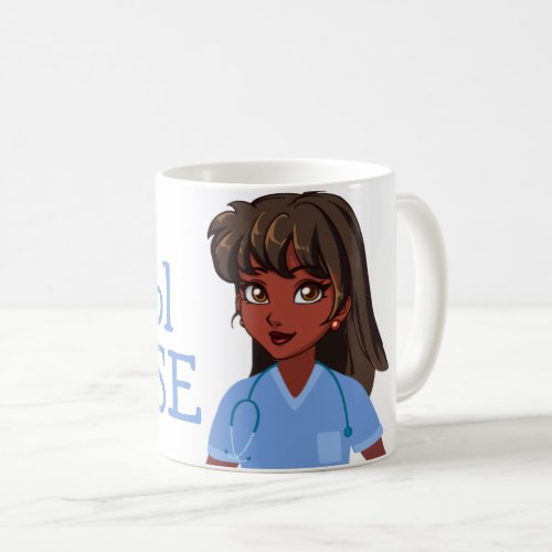 Super cute School nurse Customized Your Name Coffee Mug