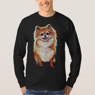 Super Cute Smiling Pomeranian T-Shirt