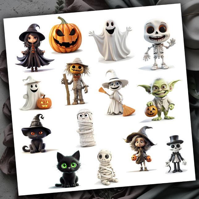Super Cute Spooky Halloween Sticker (Creator Uploaded)