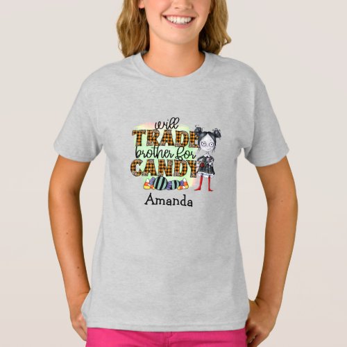 Super Cute Will Trade Brother For Candy T_Shirt