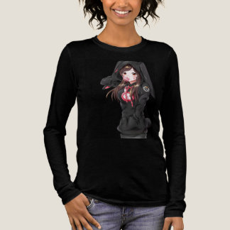 Super cute woman Tri-Blend shirt