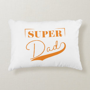 Super Dad Accent Pillow
