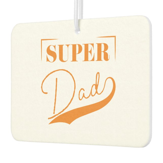 Super Dad Air Freshener (Left)