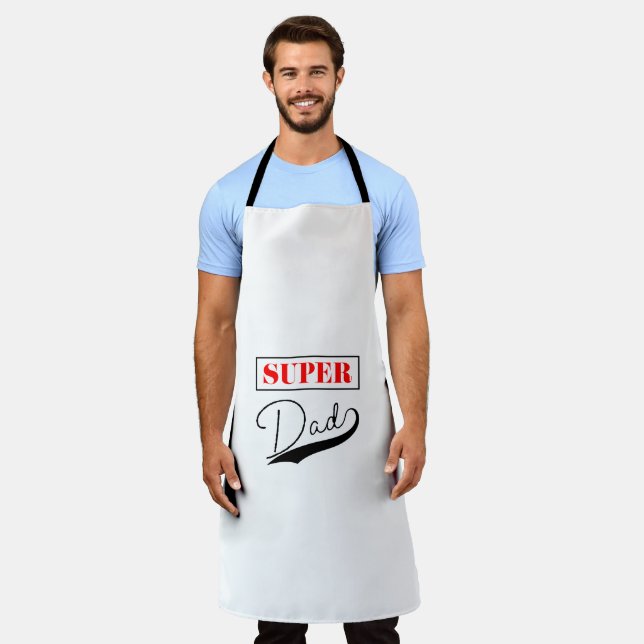 Super Dad  Apron (Worn)