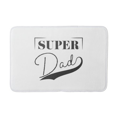 Super Dad Bath Mat
