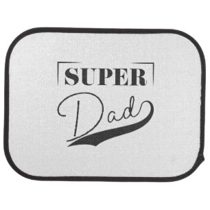 Super Dad Car Floor Mat