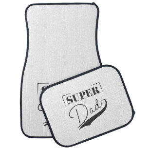 Super Dad Car Floor Mat