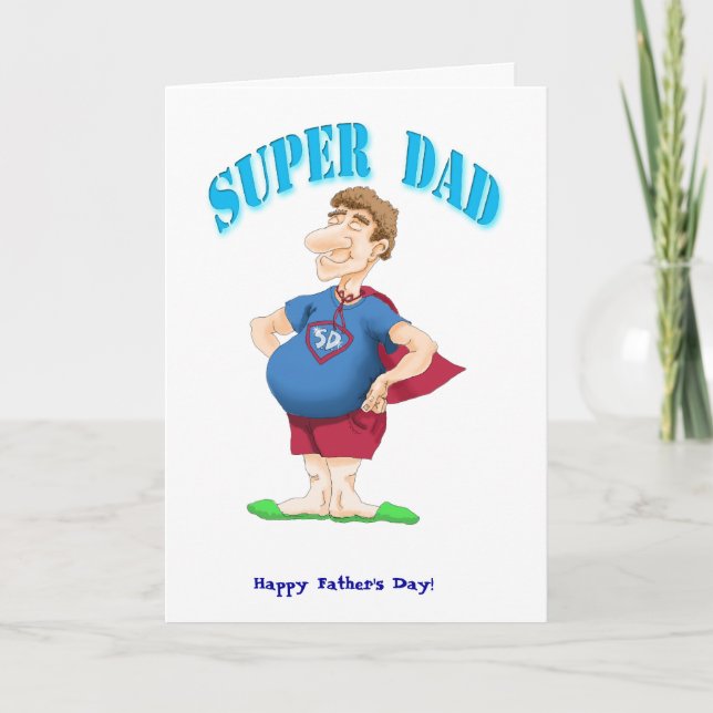 Super Dad Card (Front)