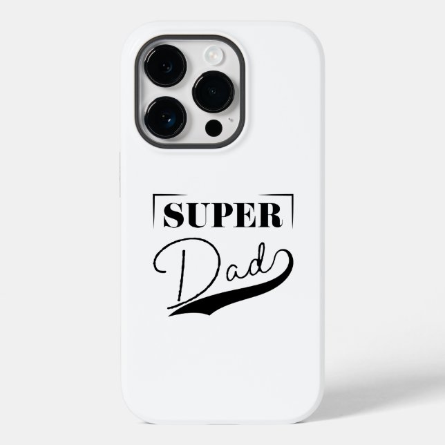 Super Dad Case-Mate iPhone Case (Back)