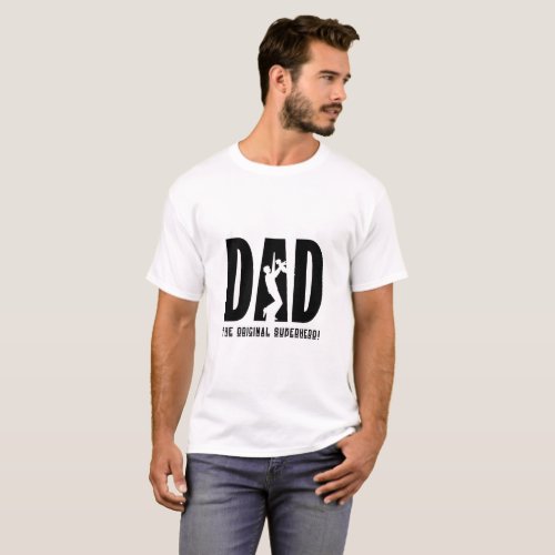 Super Dad _ Champion of Fatherhood T_Shirt