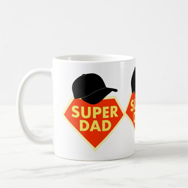  SUPER DAD COFFEE MUG (Left)