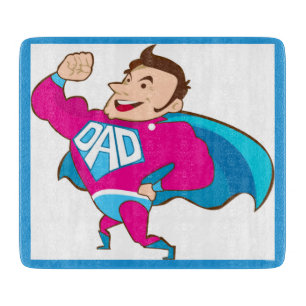 SUPER DAD CUTTING BOARD