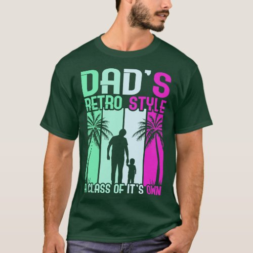Super Dad Daddy Best Dad Papa Fathers Day 4 T_Shirt