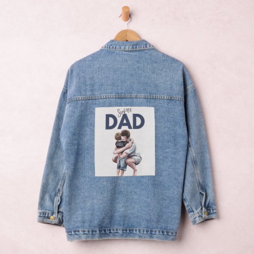 Super Dad Denim Jacket for Women