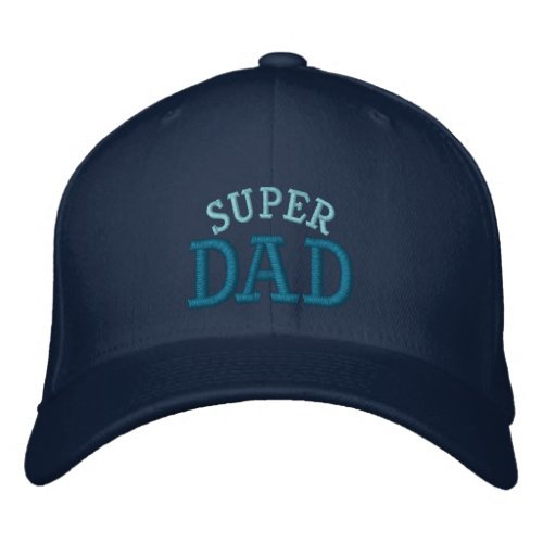 Super Dad Embroidered Baseball Hat
