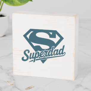 Super Dad Ever Wooden Box Sign