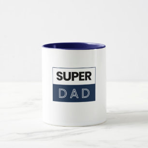 SUPER DAD Fathers' Day Mug