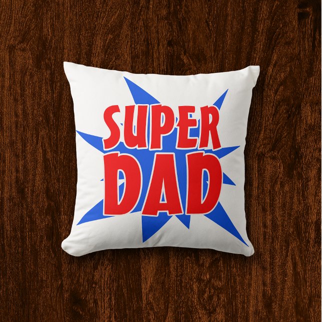 Super Dad Father's Day Pillow (Creator Uploaded)