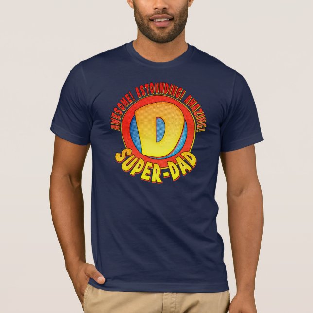 Super Dad Father's Day T-Shirt (Front)