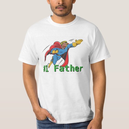 Super Dad Fathers Day T_Shirt