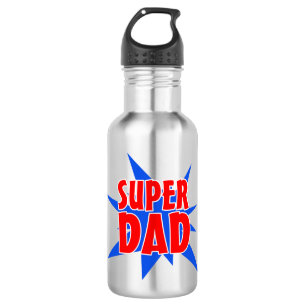 Super Dad Father's Day Water Bottle