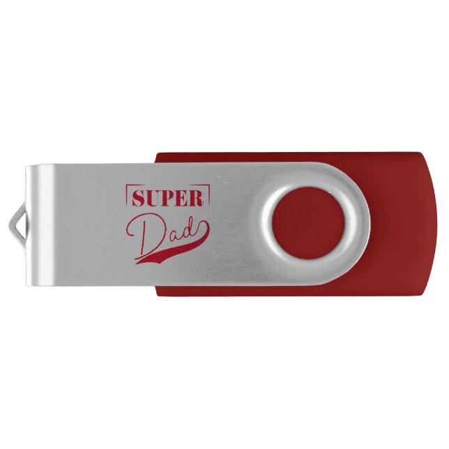 Super Dad Flash Drive (Back)