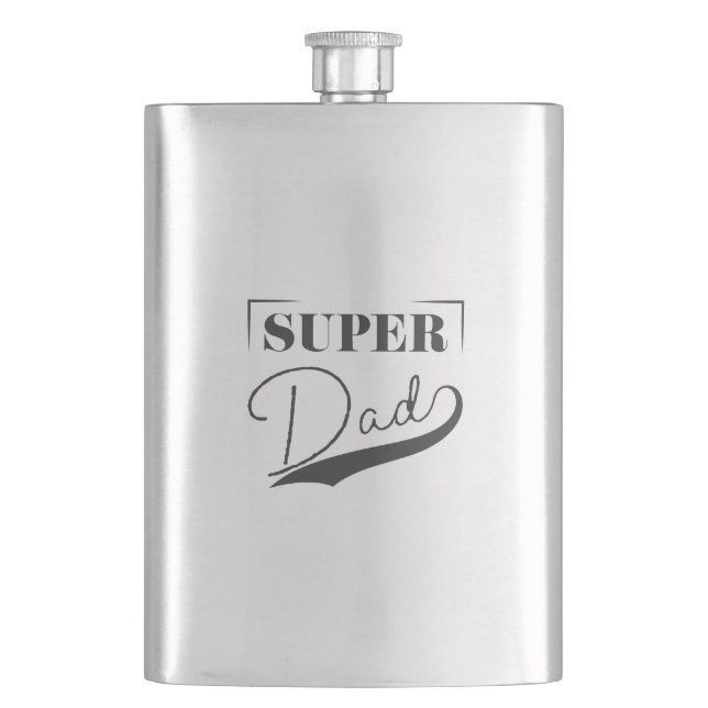 Super Dad Flask (Front)