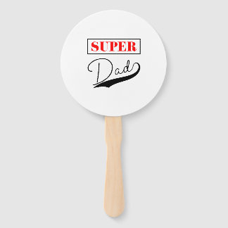 Super Dad Hand Fan