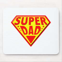 Super Dad - Happy Fathers Day Mouse Pad