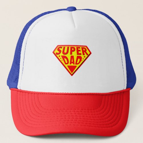 Super Dad _ Happy Fathers Day Trucker Hat