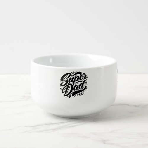 Super Dad Hero Typography Design-67888 Soup Mug Super Dad Hero Typography Design-67888 Soup Mug