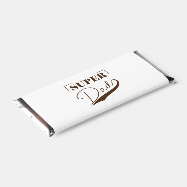 Super Dad Hershey Bar Favors (Angled)