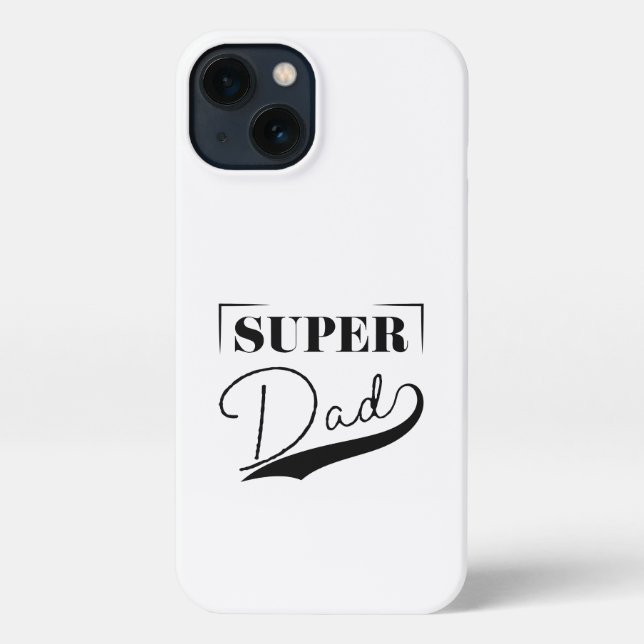 Super Dad iPhone Case (Back)