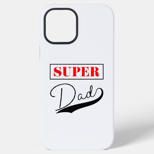 Super Dad  Iphone Case (Back)