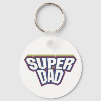 SUPER DAD KEYCHAIN