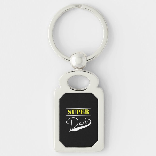 Super Dad  Keychain (Front)