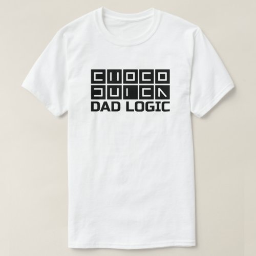Super dad logic White T_Shirt