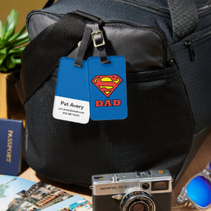 Super Dad Luggage Tag