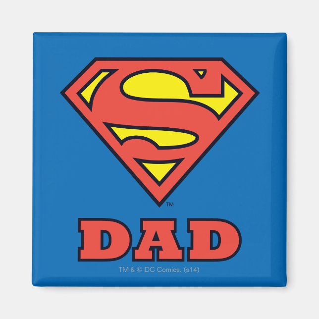 Super Dad Magnet (Front)