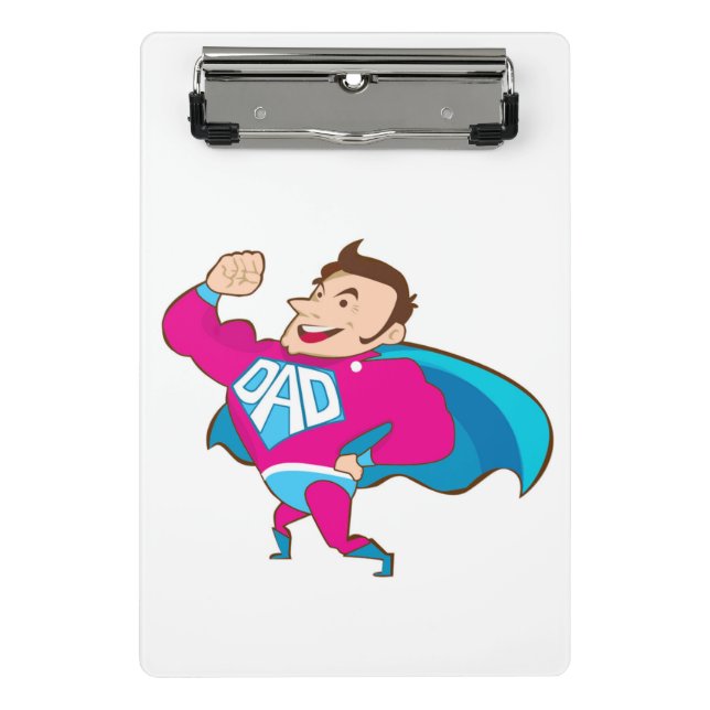 SUPER DAD MINI CLIPBOARD (Front)