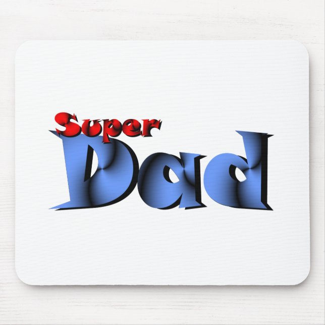 Super Dad Mouse Pad (Front)
