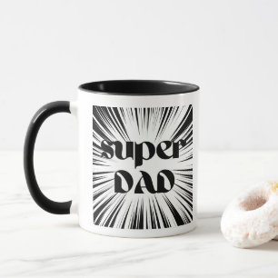 Super Dad Mug, Superhero Theme, Gift for Father Mug