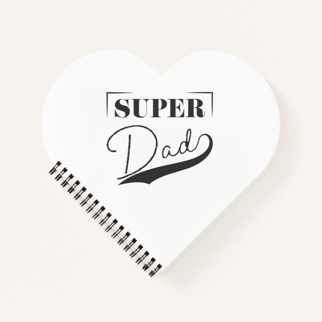 Super Dad Notebook (Front)