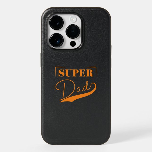 Super Dad Otterbox iPhone Case (Back)
