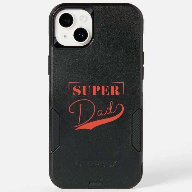 Super Dad Otterbox iPhone Case (Back)