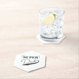 Super Dad Paper Coaster