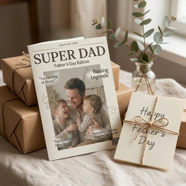 Super Dad Personalized Father’s Day Card – Custom  (Creator Uploaded)