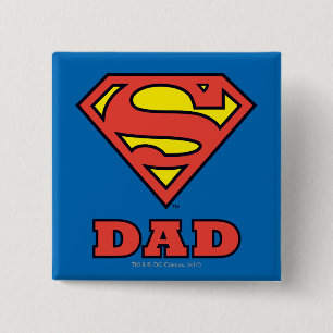 Super Dad Pinback Button