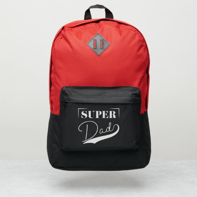 Super Dad Port Authority® Backpack (Front)