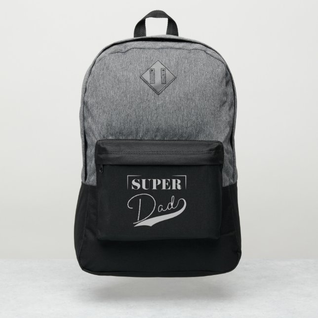 Super Dad Port Authority® Backpack (Front)
